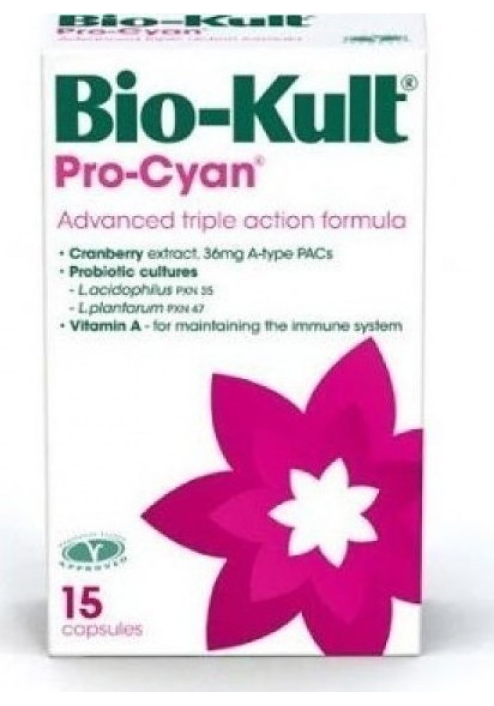 BIO-KULT PRO-CYAN 15 CAPSULES