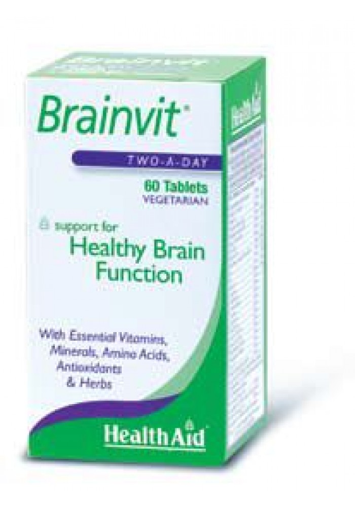 HEALTH AID BRAINVIT TABS 60