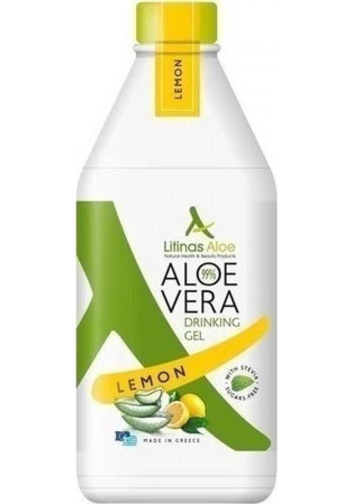 LITINAS ALOE ΠΟΣΙΜΟ ALOE VERA GEL ΜΕ ΓΕΥΣΗ ΛΕΜΟΝΙ 1000ML