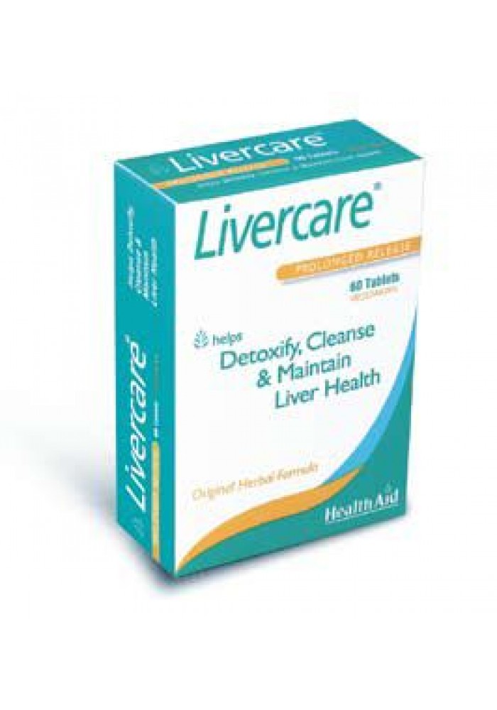 HEALTH AID LIVERCARE TABS 60