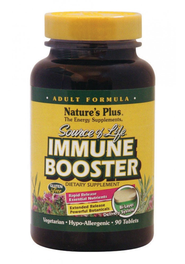 NATURE'S PLUS SOURCE OF LIFE IMMUNE BOOSTER 90 TABLETS