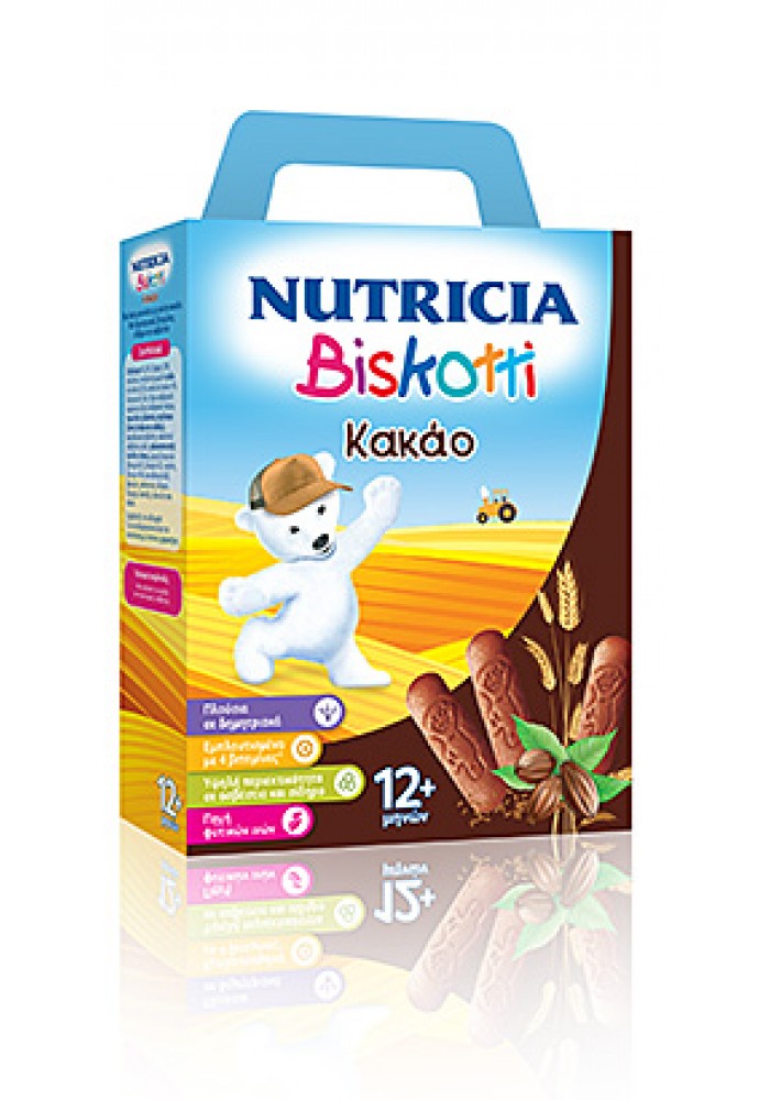 NUTRICIA BISKOTTI ΜΕ ΓΕΥΣΗ ΚΑΚΑΟ 180GR (ΑΠΟ 12 ΜΗΝΩΝ)