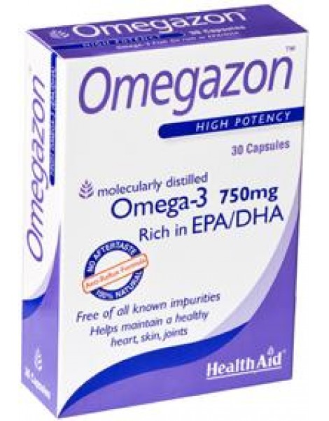 HEALTH AID OMEGAZON 750MG 30 ΚΑΨΟΥΛΕΣ 