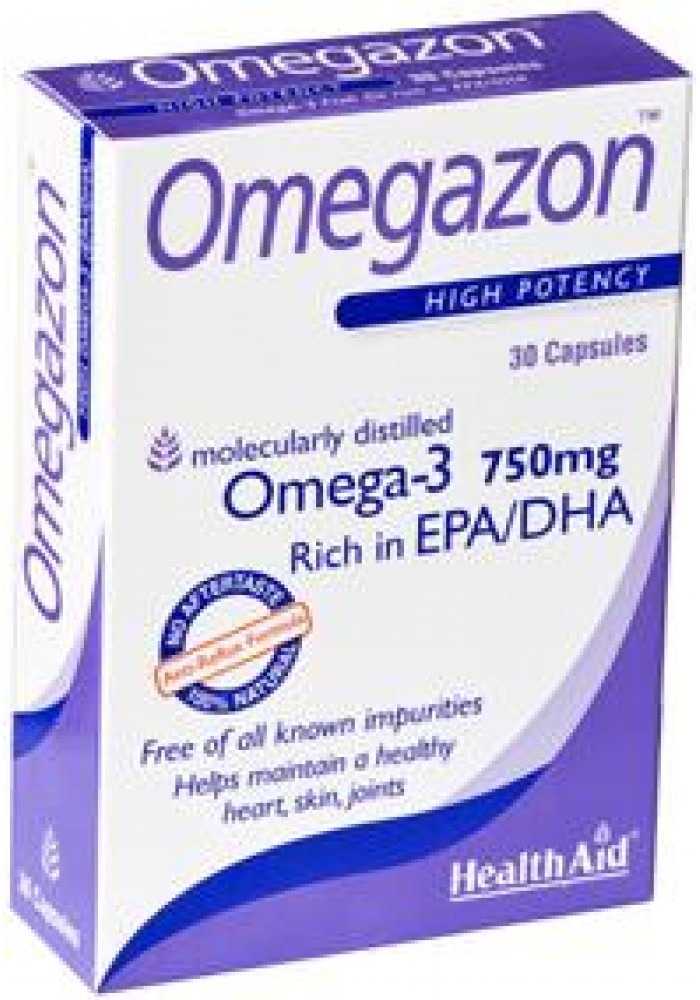 HEALTH AID OMEGAZON 750MG 30 ΚΑΨΟΥΛΕΣ 