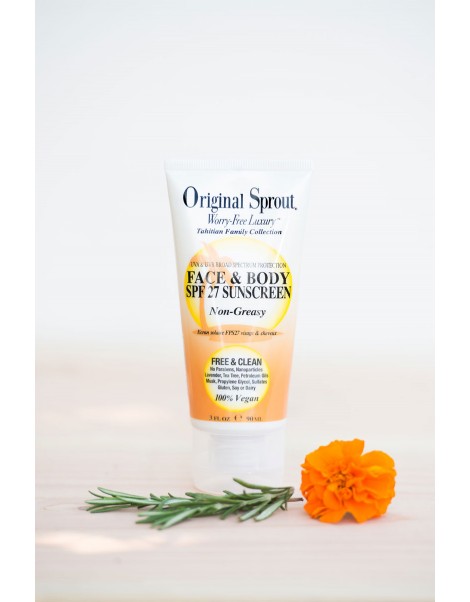 ORIGINAL SPROUT FACE & BODY SUNSCREEN 90ML