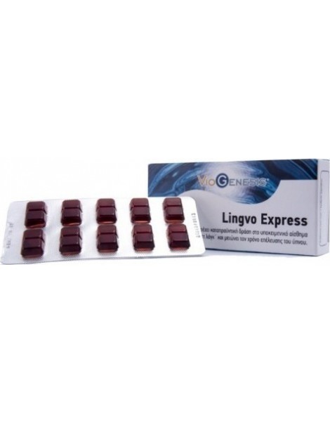 VIOGENESIS LINGVO EXPRESS 30 DOUBLE LOZENGES