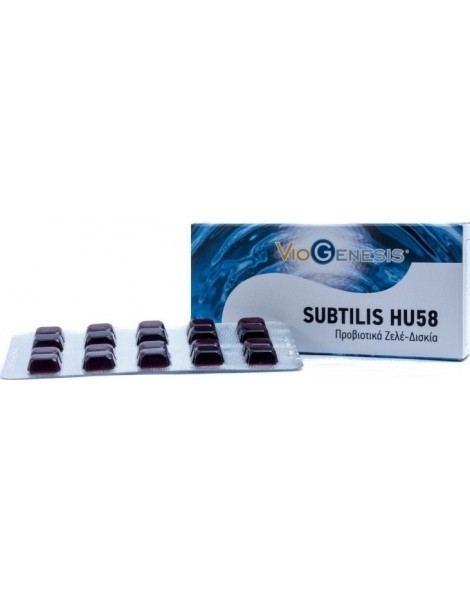 VIOGENESIS SUBTILIS HU58 30 DOUBLE LOZENGES