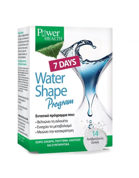 POWER HEALTH 7DAYS WATER SHAPE 14EFF. TABS