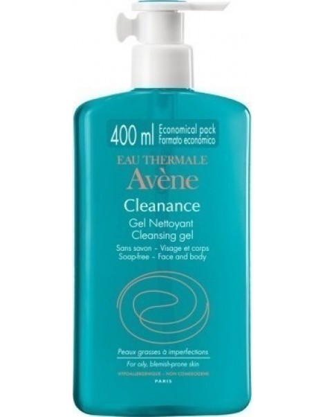 AVENE CLEANANCE GEL NETTOYANT GEL ΚΑΘΑΡΙΣΜΟΥ ΠΡΟΣΩΠΟΥ 400ML