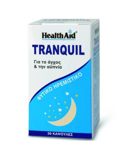 HEALTH AID TRANQUIL - ΦΥΤΙΚΟ ΗΡΕΜΙΣΤΙΚΟ 30caps