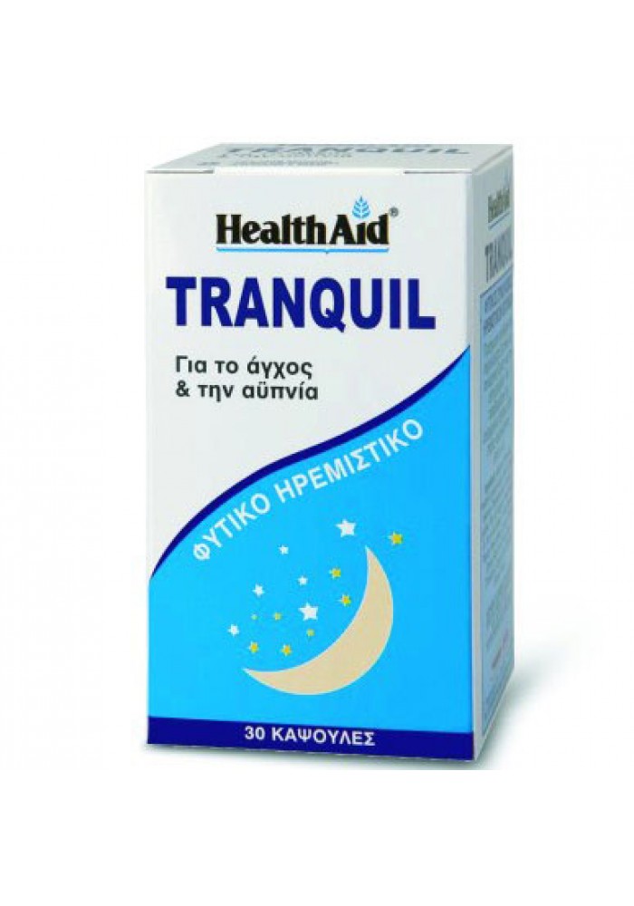 HEALTH AID TRANQUIL - ΦΥΤΙΚΟ ΗΡΕΜΙΣΤΙΚΟ 30caps