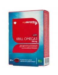 MY ELEMENTS KRILL OMEGA 3 500MG 30SOFTGELS